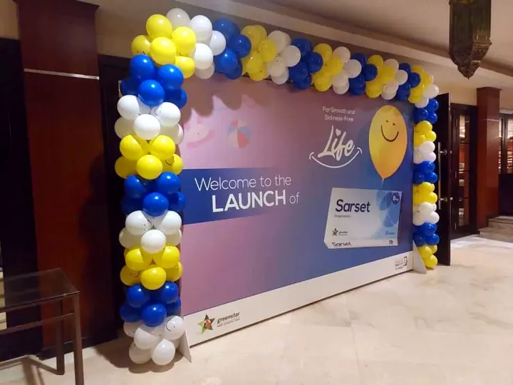 Sarset product launch event